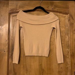 H&M Off the shoulder long sleeve top! Never worn!